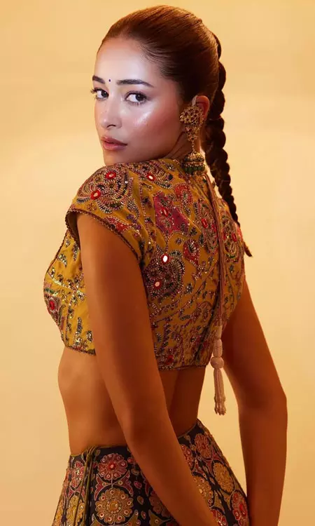 Ananya Panday Stuns in Designer Lehenga