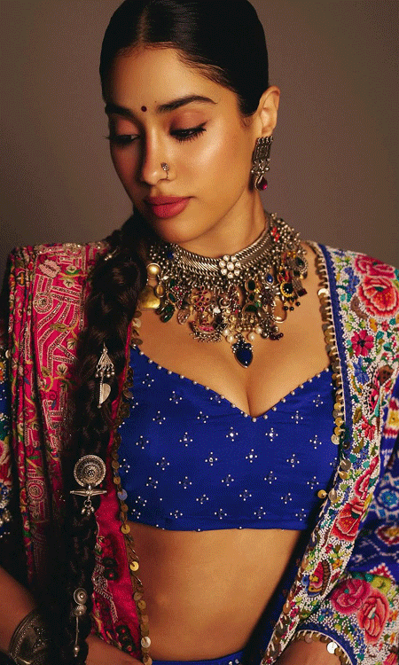 Janhvi Kapoor’s Jewel-Toned Wedding Takeover