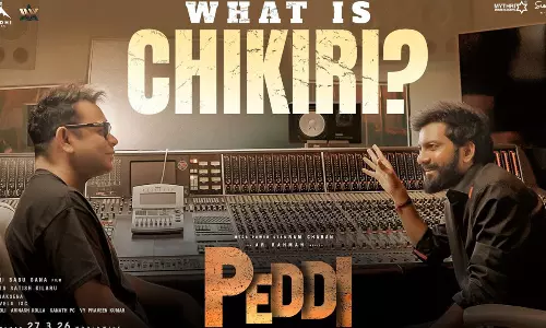 పెద్ది మూవీ నుండీ ఫస్ట్ సింగిల్ ప్రోమో రిలీజ్!