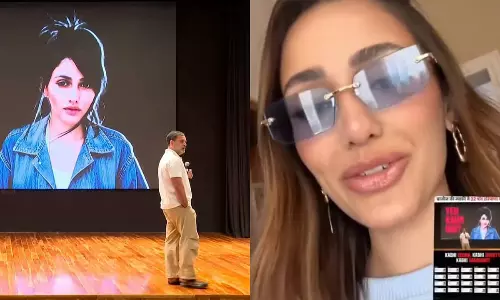 రాహుల్‌ గాంధీ  ప్రదర్శించిన ఫొటోపై బ్రెజిల్‌ మోడల్‌ స్పందన