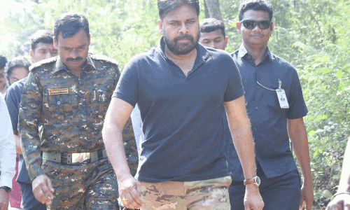 అడవిలో డిప్యూటీ సీఎం పవన్.. అధికారుల్లో టెన్షన్.. టెన్షన్