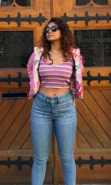 Saanve Megghana Radiates Elegance in Her Montreux Travel Photos