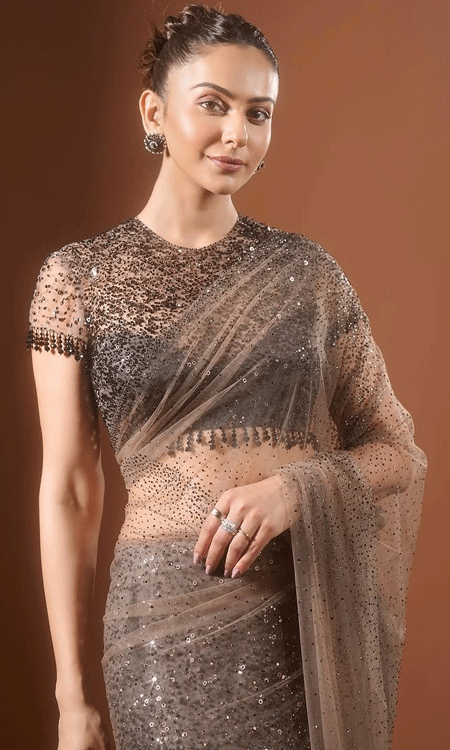 Sequins & Screen Queens: Rakul Preet Singhs Grey Glam