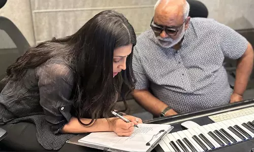 గ్లోబ్ ట్రాటర్: కీరవాణితో శ్రుతి హాసన్ ఇలా..