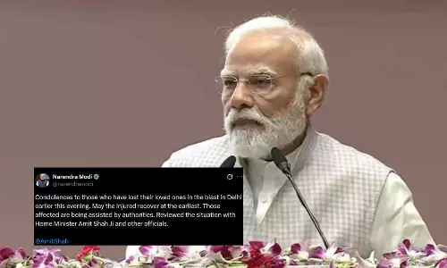 ఢిల్లీ పేలుడు...మోడీ రివ్యూ