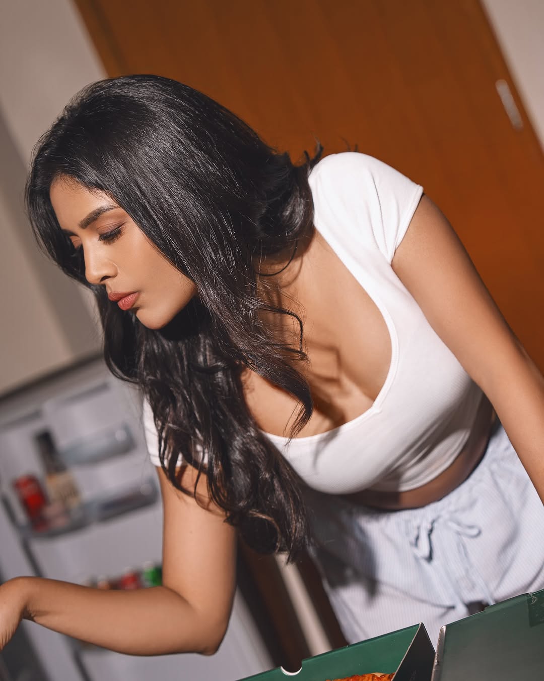 Nabha Natesh Stuns in Mustard Yellow Saree Nabha Natesh Stuns in Mustard Yellow Saree