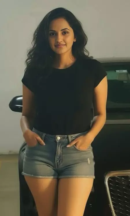 Jyothi Poorvajs Black Mini Dress is a Mood!