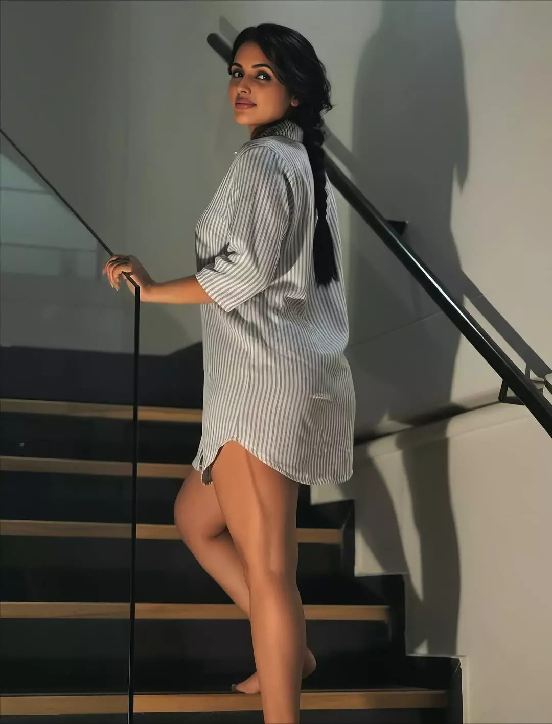 Jyothi Poorvajs Black Mini Dress is a Mood! Jyothi Poorvajs Black Mini Dress is a Mood!