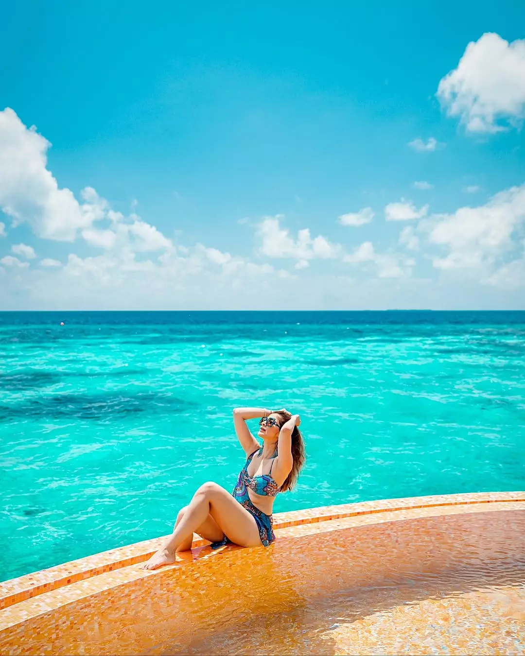 Laxmi Raibagi Channels Mermaid Vibes Amidst Maldives Blues Laxmi Raibagi Channels Mermaid Vibes Amidst Maldives Blues