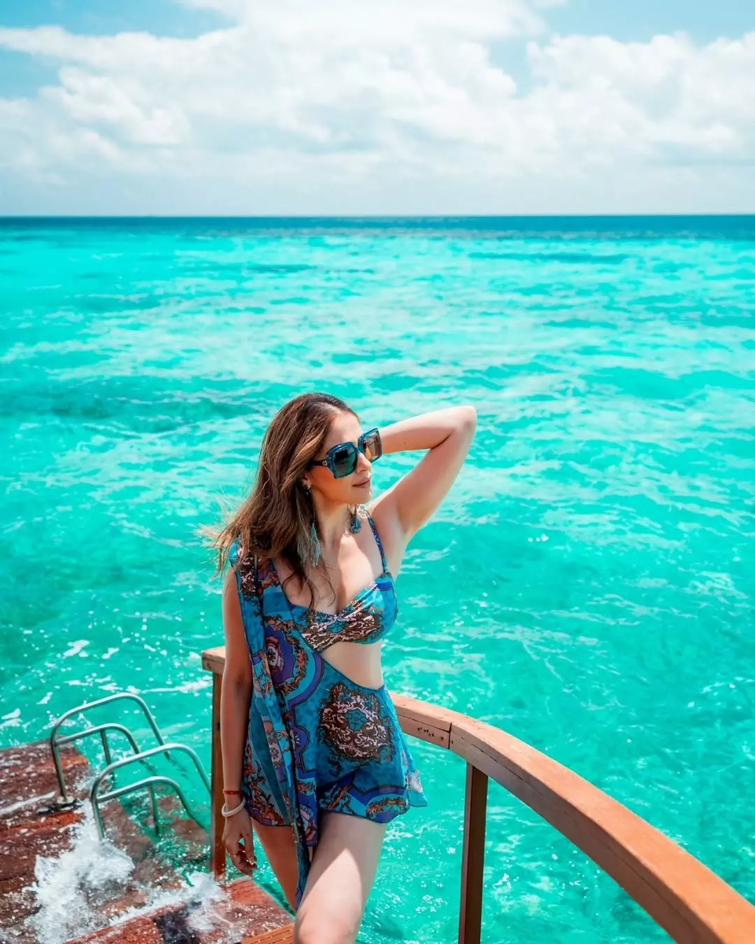 Laxmi Raibagi Channels Mermaid Vibes Amidst Maldives Blues Laxmi Raibagi Channels Mermaid Vibes Amidst Maldives Blues