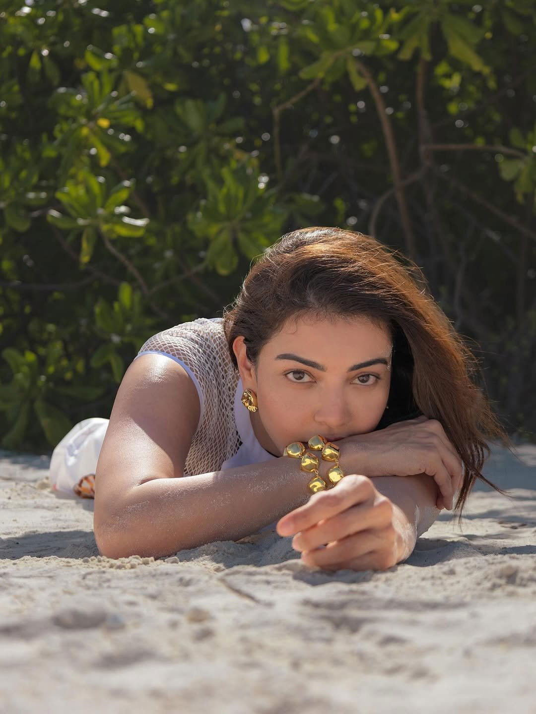 Kajal Aggarwals Sun, Surf, and Smiles All Around