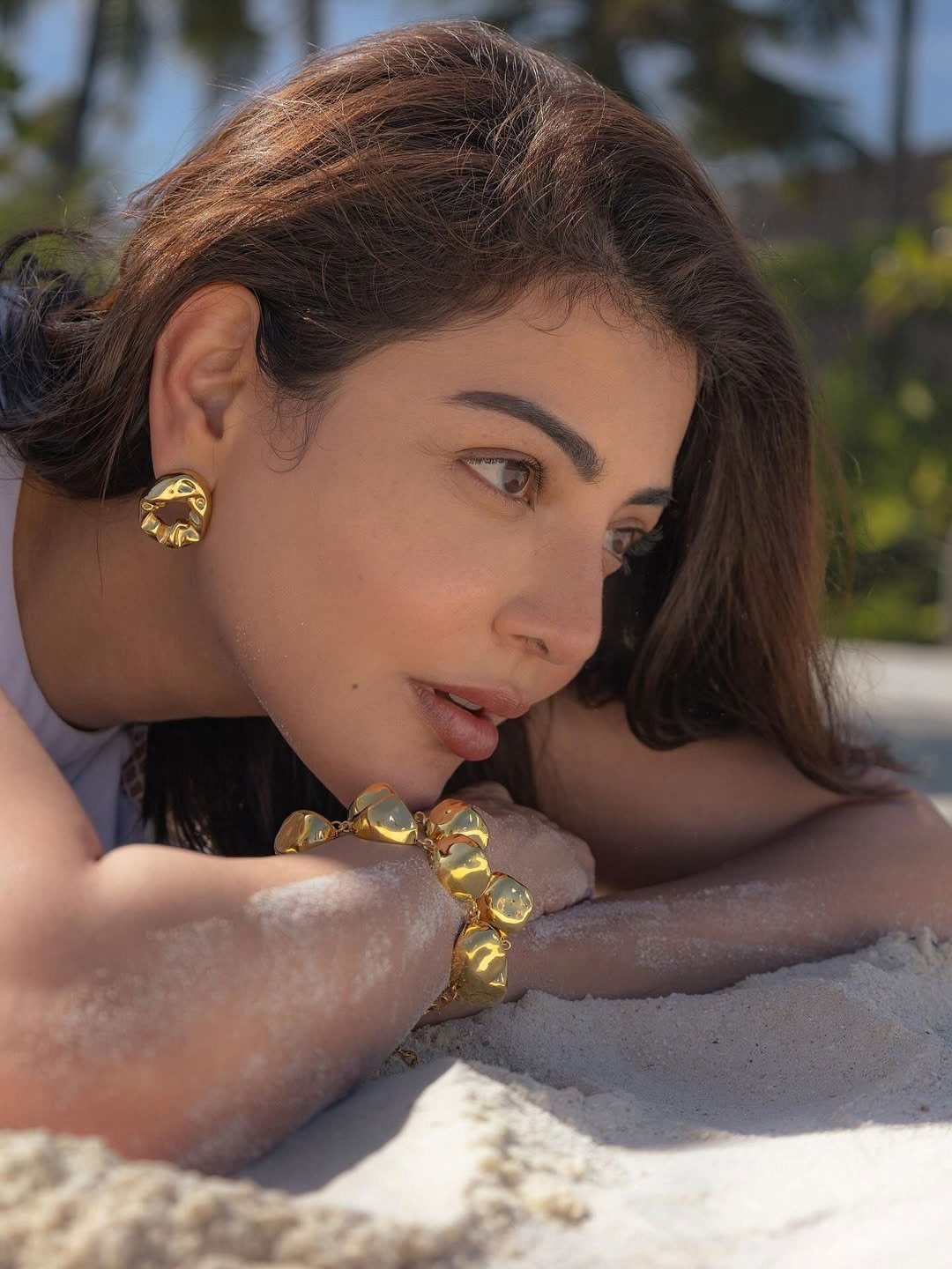 Kajal Aggarwals Sun, Surf, and Smiles All Around