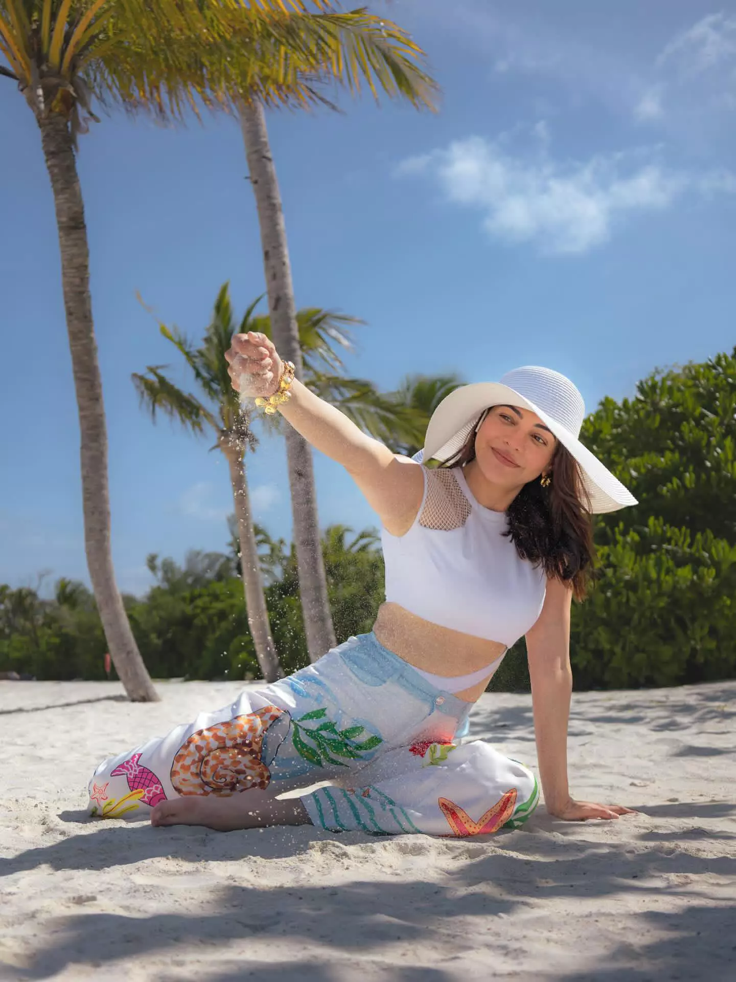 Kajal Aggarwals Sun, Surf, and Smiles All Around