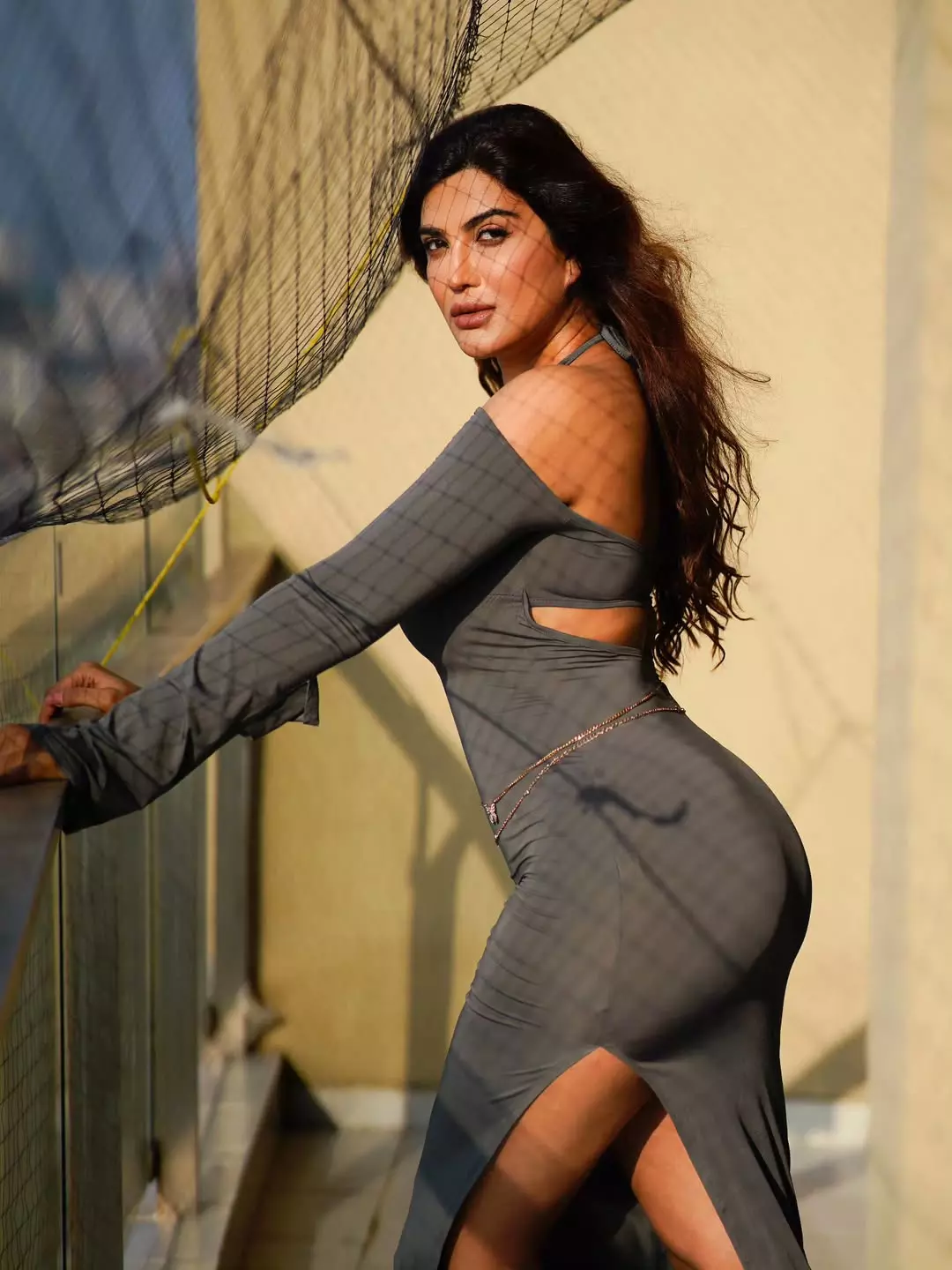 Mrinmai Kolwalkar Turns Heads in Daring Grey Glamour Look Mrinmai Kolwalkar Turns Heads in Daring Grey Glamour Look