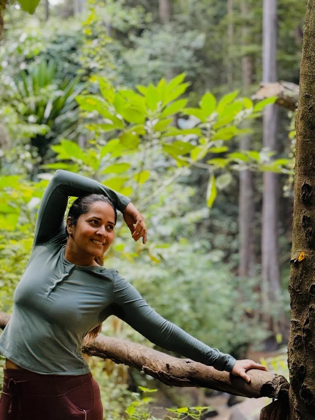 Anasuya Channels Jungle Queen Vibes in Mesmerizing Green Look