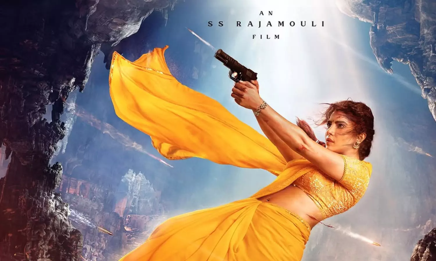 గ్లోబ్ ట్రాటర్ ప్రియాంక లుక్.. జక్కన్న ఏం చెప్పాలనుకుంటున్నాడు?