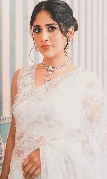 Chandini Chowdary Radiates Grace and Grit in a Stunning Saree Look