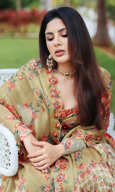 Samyukta Shines Bright in This Glamorous Attire