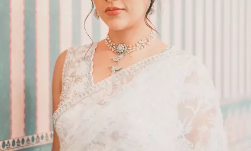 Chandini Chowdary Radiates Grace and Grit in a Stunning Saree Look