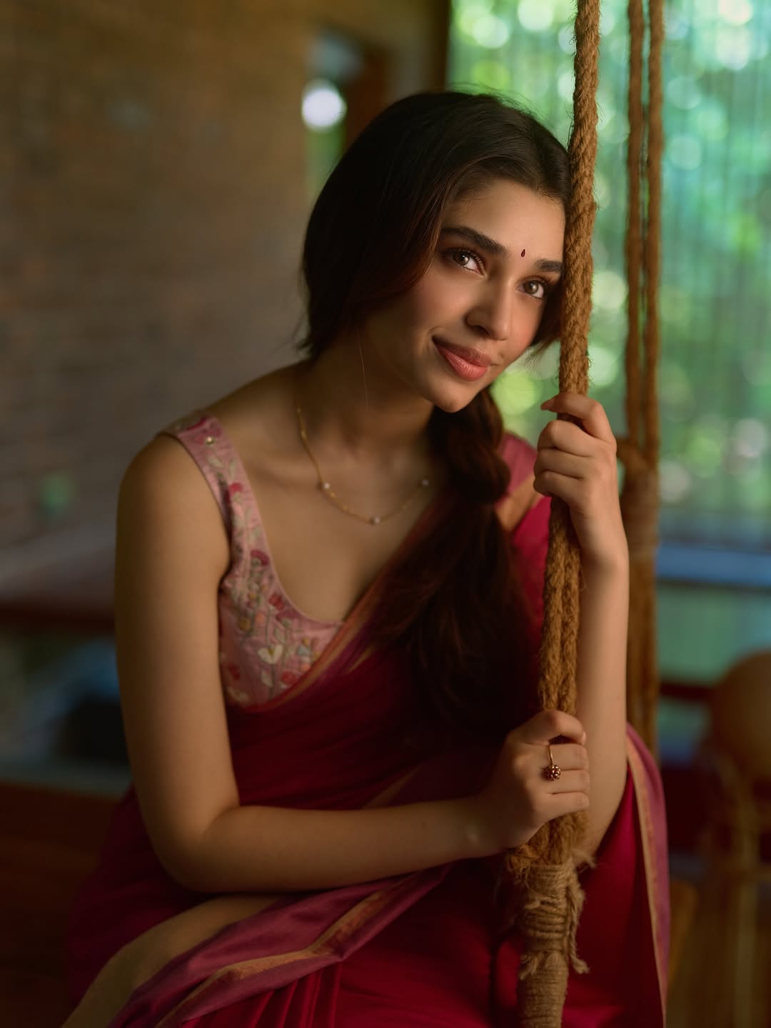 Krithi Shetty Stuns in Elegant Saree Looks Krithi Shetty Stuns in Elegant Saree Looks