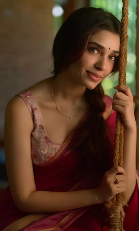 Krithi Shetty Stuns in Elegant Saree Looks