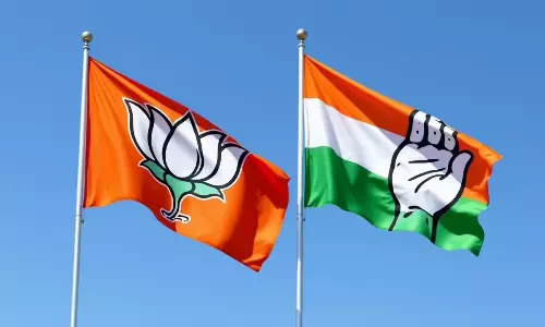 కాంగ్రెస్.. బీజేపీలు గెలిచినా పండుగ చేసుకోలేని పరిస్థితి