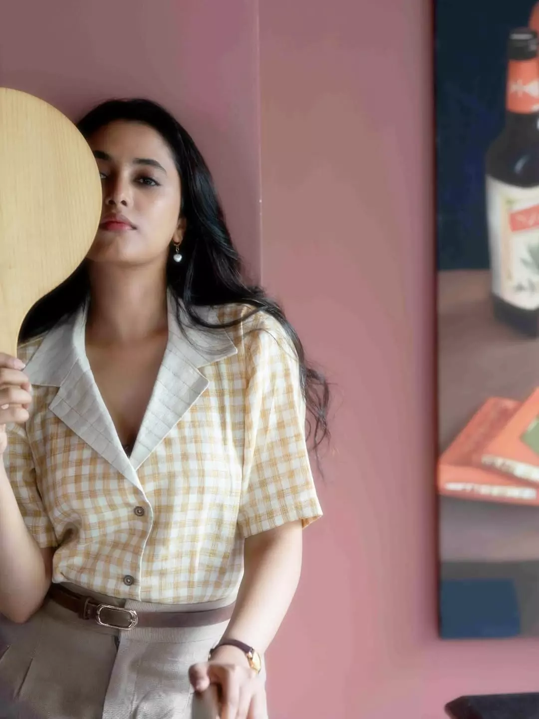 Priyanka Arul Mohan Stuns in Her Latest Pastel