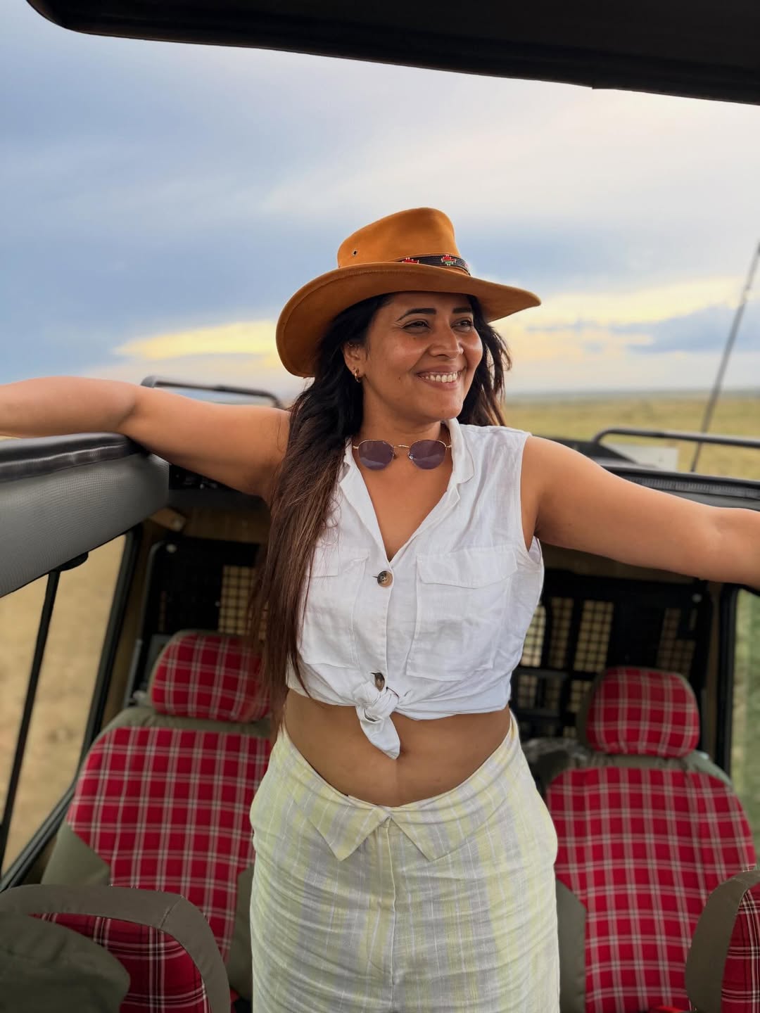 Anasuya Bharadwaj Takes Fans on a Soulful Safari in Kenya