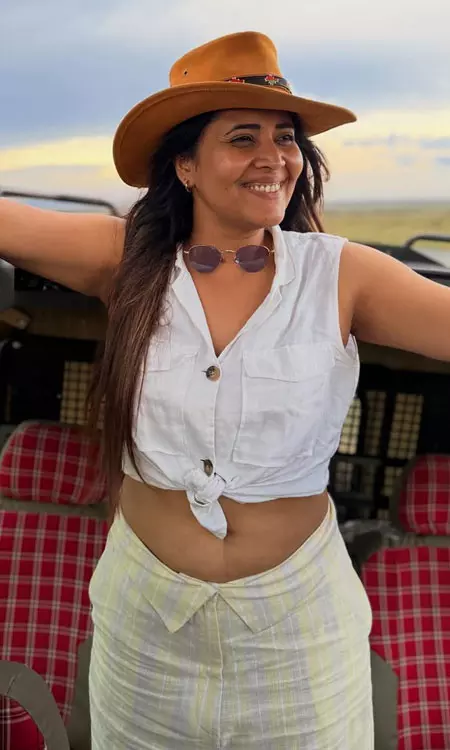 Anasuya Bharadwaj Takes Fans on a Soulful Safari in Kenya