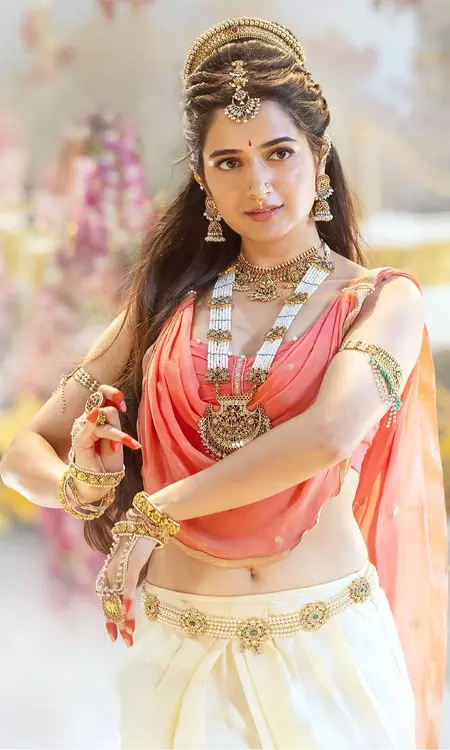 Ashika Ranganaths Look for Gatha Vaibhava