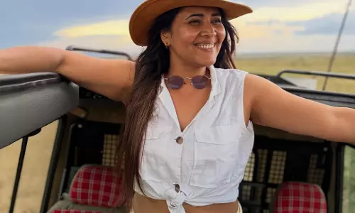 Anasuya Bharadwaj Takes Fans on a Soulful Safari in Kenya