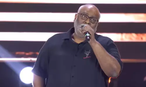 #GlobeTrotterEvent - మ‌హేష్ వార‌ణాసి డేట్ చెప్పేసిన కీర‌వాణి