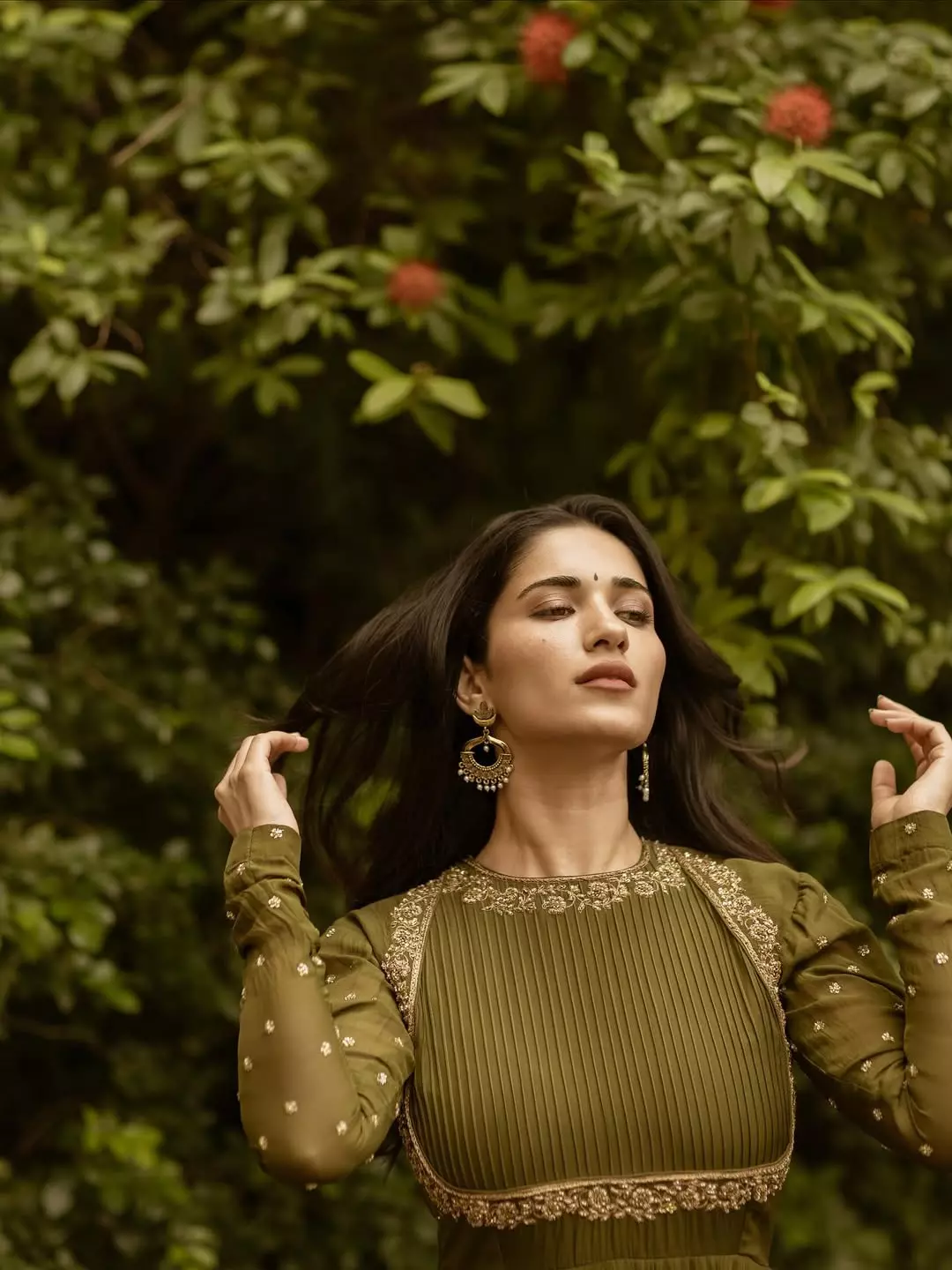 Ruhani Sharma’s Ethereal Presence Lights Up This Nature-Inspired Fashion Portrait