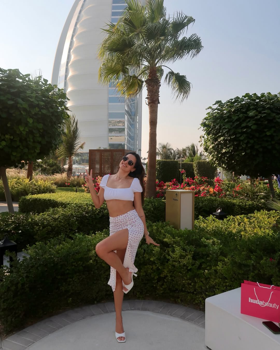 Natasa Stankovic Sets Dubai Ablaze With Her Stunning Golden Hour Look