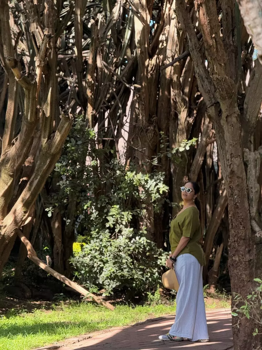 Anasuya Bharadwaj Blends Fashion with Nature