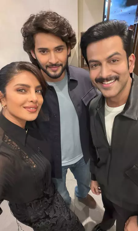 Mahesh, Priyanka & Prithviraj Shine in Fresh Varanasi Update