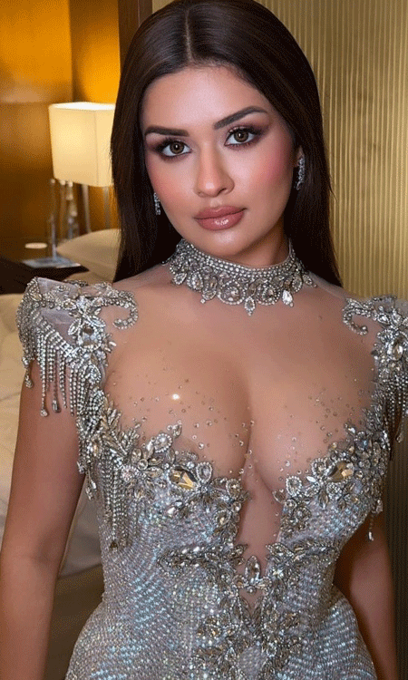 avneet kaur stuns in crystal-embellished gown at glamorous event