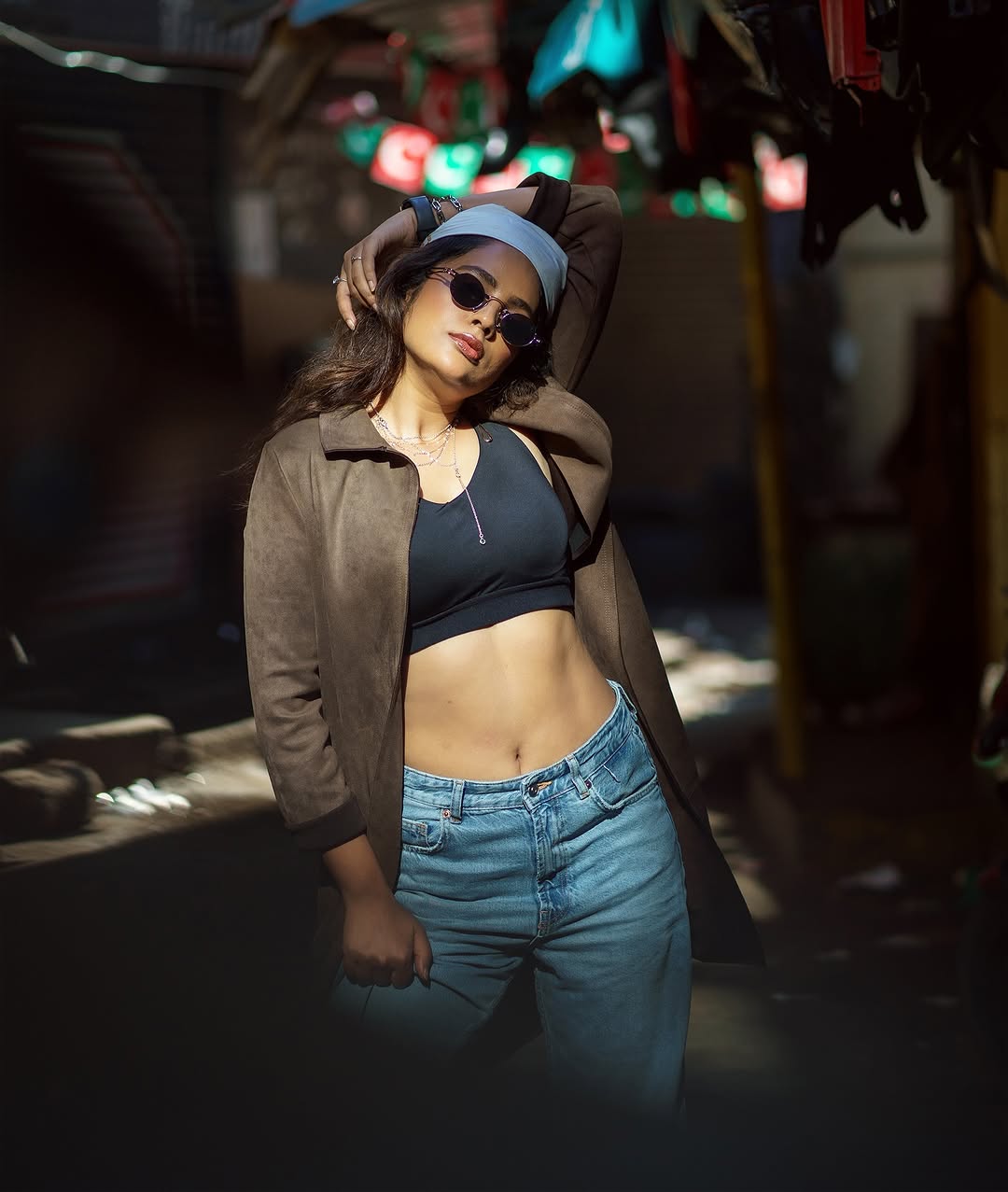 Nandita Swethas Casual Yet Trendy Street-Style Photoshoot