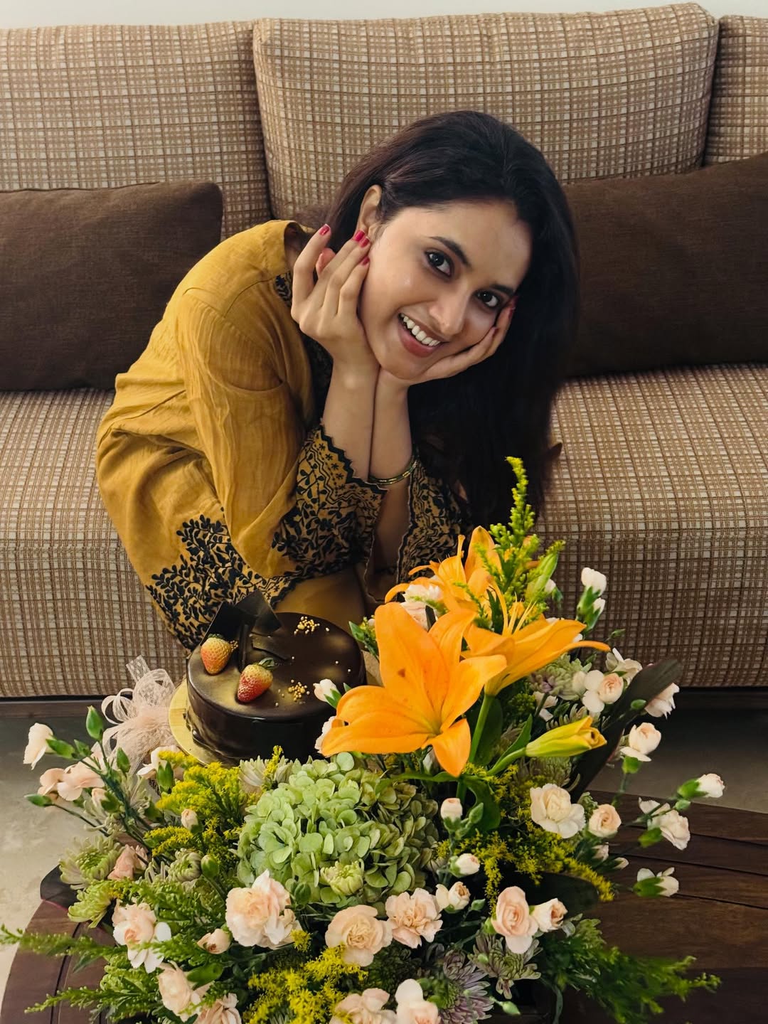 Priyanka Mohan Shares Joyful Birthday Moments