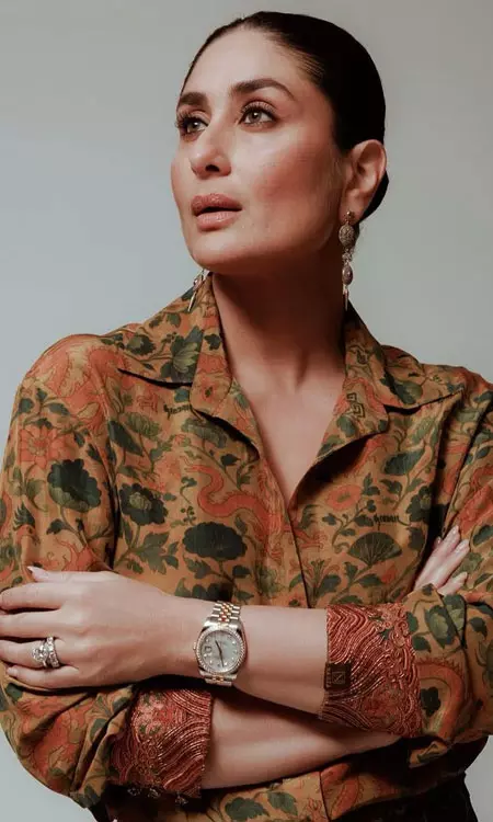 Kareena Kapoor Khan Stuns in Playful Print-On-Print Fall Look