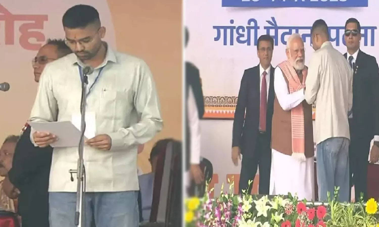 నితీశ్ మంత్రివర్గంలో సర్ ప్రైజ్ మంత్రి.. జీన్స్ ఫ్యాంట్ తో ప్రమాణస్వీకారం నితీశ్ మంత్రివర్గంలో సర్ ప్రైజ్ మంత్రి.. జీన్స్ ఫ్యాంట్ తో ప్రమాణస్వీకారం