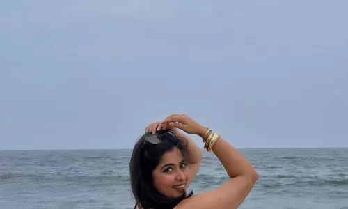 Nikita Sharma Mesmerizes Fans with Dreamy Beach Post