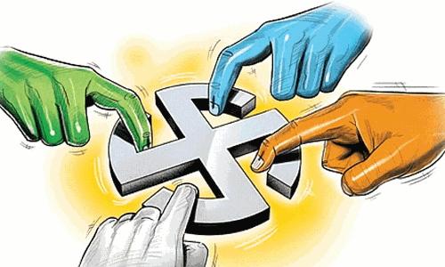 రెండు తెలుగు రాష్ట్రాల్లో ఒకేసారి స్థానిక సమరం.. కొత్త ఏడాదిలో మారనున్న లెక్కలు రెండు తెలుగు రాష్ట్రాల్లో ఒకేసారి స్థానిక సమరం.. కొత్త ఏడాదిలో మారనున్న లెక్కలు