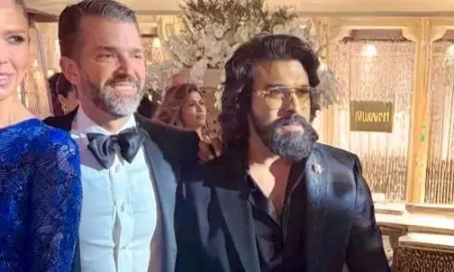 బిలియ‌నీర్ పెళ్లిలో ట్రంప్ వ‌ర్సెస్ RRR స్టార్