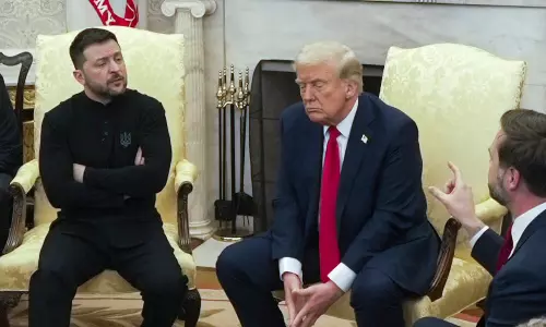 కృతజ్ఞతల లొల్లి.. ట్రంప్ కు చెప్పేసిన జెలెన్ స్కీ