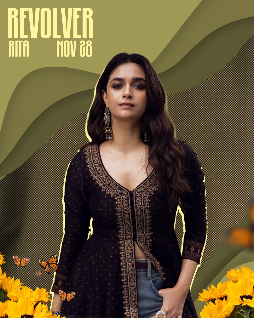 Keerthy Sureshs Revolver Rita Promotion Looks