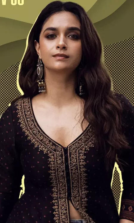 Keerthy Sureshs Revolver Rita Promotion Looks