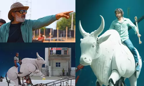 మేకింగ్ వీడియో: వార‌ణాసి టైటిల్ గ్లింప్స్.. మ‌హేష్ ఎంట్రీ ఇలా