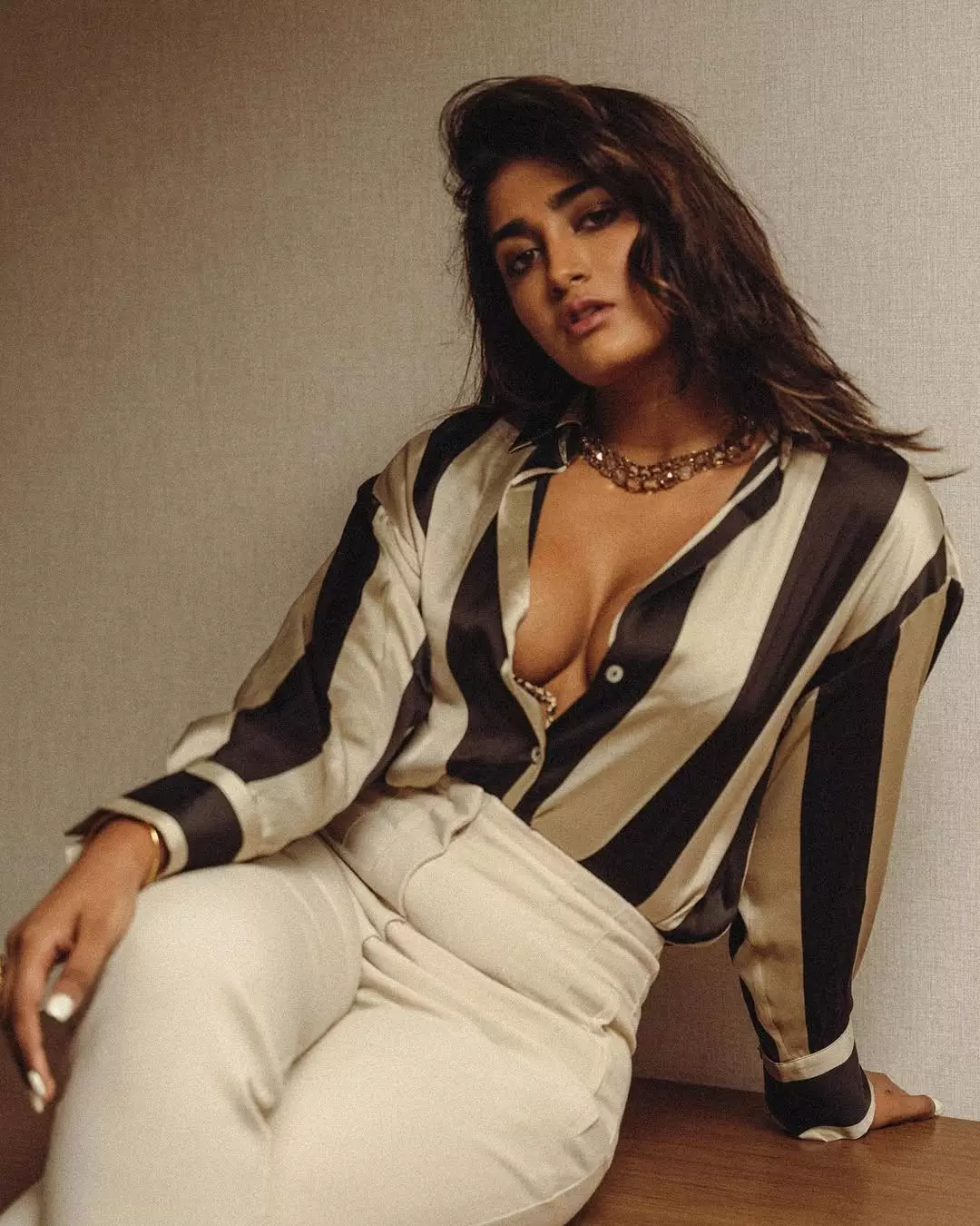 Dimple Hayathi blends modern fashion with cinematic charm Dimple Hayathi blends modern fashion with cinematic charm