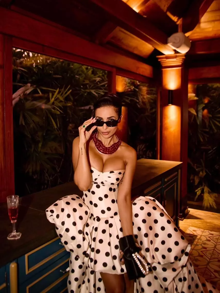 Malaika Arora Slays Polka Dot Couture Malaika Arora Slays Polka Dot Couture